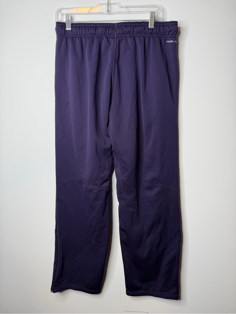 Nike Therma-FIT Purple Fleece Athletic Sweatpants Pants Large L - Picture 9 of 9